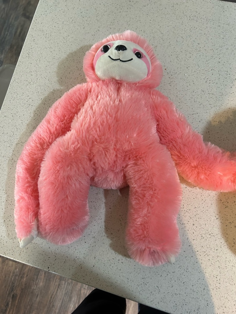Plush Pink Sloth Stuffed Animal - Soft Kids Toy